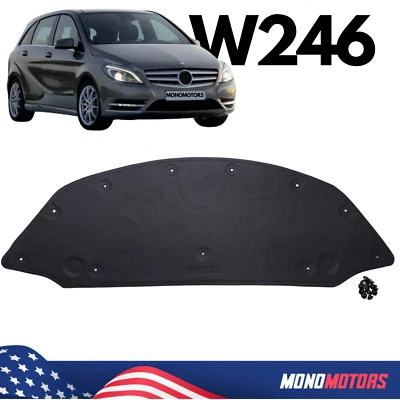 HOOD LINER PANEL FOR MERCEDES-BENZ B-Class W246 2012-18 INSULATION SILENCER - Image 1 of 4