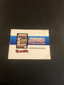 Jeopardy 25th Anniversary Nes Manual