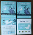 Natracare Organic Cotton Ultra Pads - Super with Wings - 72 total: 6 Packs of 12
