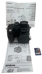 Fujifilm FinePix S1000 FD 10,0 megapixel fotocamera digitale, manuale, scheda SD 2 GB **TESTATA** - Foto 1 di 9