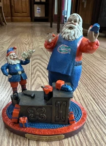 2007 "WORKSHOP SANTA" UNIVERSITY OF FLORIDA GATORS FIGUR MEMORY COMPANY - Bild 1 von 9