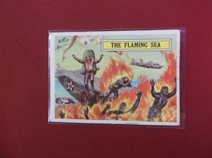 1965 Battle card # 40 The Flaming Sea VG - Picture 1 of 2