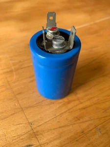 BSA TRIUMPH NORTON LUCAS TYPE BLUE CAPACITOR - Picture 1 of 2