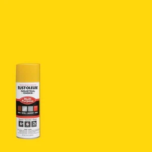 Rust-Oleum 1644830 OSHA Safety Yellow Enamel Spray Paint 12 oz. (Pack of 6) - Picture 1 of 1