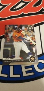 Carlos Correa 2020 Topps Now MLB Network's Top 100 #MN43 ASTROS 43 SP /491