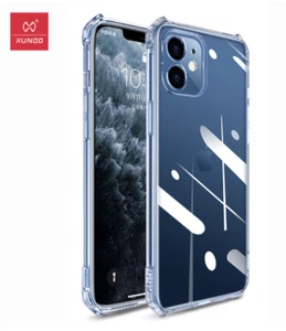 IPHONE 12 PRO. FUNDA MÁS CRISTAL PROTECTOR DE PANTALLA. transparente - Imagen 1 de 3