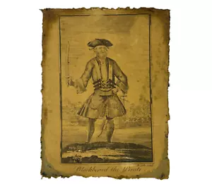 Piratenposter Schwarzbart Piratenkunstschatz Schiffswrack Piraten Notdruck - Bild 1 von 9