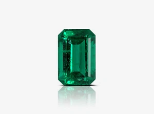 2.02 Carat Natural Vivid Green Emerald, GRS Certified Genuine Jewelry For Women - Picture 1 of 6