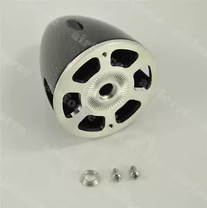 2 Blade 1.75inch Carbon fiber Spinner W/Aluminum Backplate For Electric Airplane - Bild 1 von 4