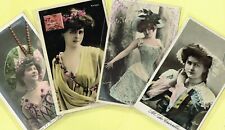 ☆ FRENCH ACTRESS / ARTISTE / CABARET SHOWGIRL / DANCER ☆ 1900s Postcards LIST 19