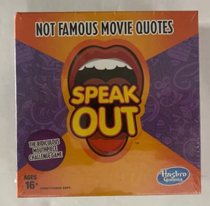 Juego Desafío Boquilla SPEAK OUT - CITAS DE PELÍCULAS NO FAMOSAS - Hasbro - Nuevo en caja - Imagen 1 de 4