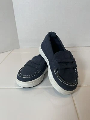 Zapatos Koala Bebé Niño Niño 3M Azul Sin Cordones Estilo “Penny Mocasín” Foto 1 de 4