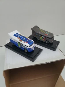 Hot Wheels Liberty Promotions Customer Concepts Cops & Robbers VW Drag Bus Pair - Picture 1 of 16