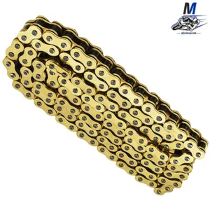With O-Ring Drive Chain Gold Color for ATV Motorcycle 525 Pitch 120 Links New - Picture 1 of 8