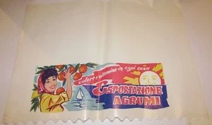 Cartine -Veline Arance e Limoni INCARTO DI AGRUMI - Bild 1 von 3