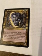 Fleetfoot Panther *Uncommon* Magic MtG x1 Planeshift SP