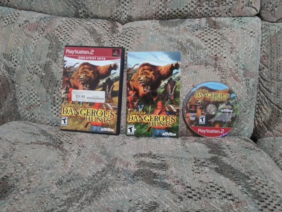 Cabela's Dangerous Hunts (Sony PlayStation 2, 2003) very good condition - Image 1 of 1