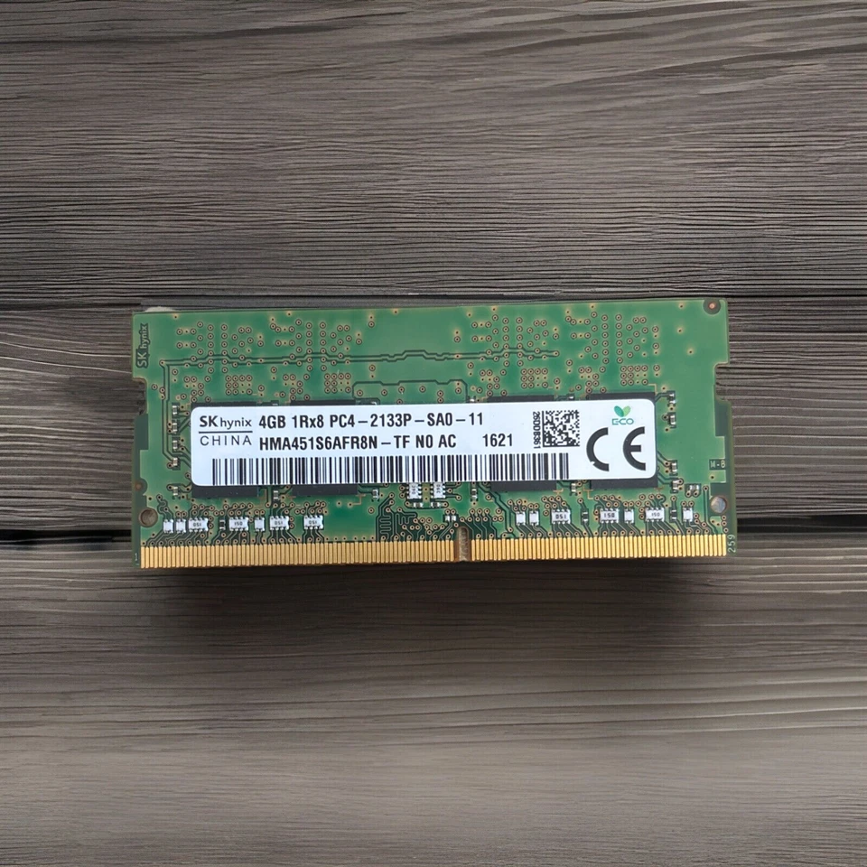 Hynix HMA451S6AFR8N-TF 4GB DDR4 2133 MHz PC4-2133P 260 Pin SODIMM Memory TESTED! - Image 1 of 1