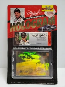 Hologram Card Dale Earnhardt Wheels Racing Platinum Edition "Out of This World" - Picture 1 of 5