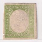 Italy / Sardinia Stamps - 1855   - King V. Emmanuel II - 5C ERROR -read descript