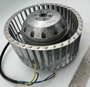 EBM PAPST R2E140 4 Wire Brushless DC Motor Fan PARTS ONLY Out of Round GERMANY - Imagen 1 de 21