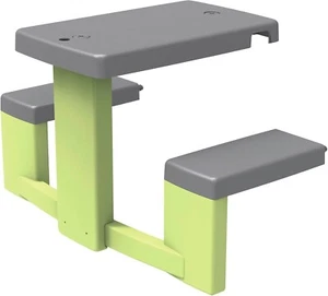 Smoby Life - Accesorios de mesa de picnic - Mesa de picnic para niños con bancos -B-WARE - Imagen 1 de 6