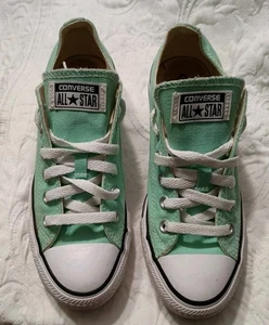 Zapatillas bajas Converse All Star para hombre 5 mujeres 7 verde espuma de mar - Imagen 1 de 8