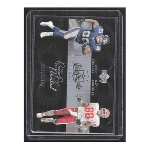 2003 Jeremy Shockey/Tony Gonzalez 0101/1700 New York Giants/Kansas City Chiefs - Picture 1 of 3