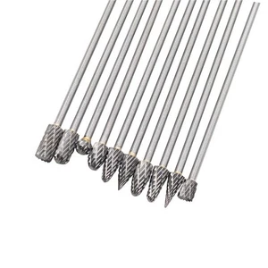 Multi purpose Tungsten Carbide Engraving Milling Cutter Double Cut 3x6x100mm - Picture 1 of 41