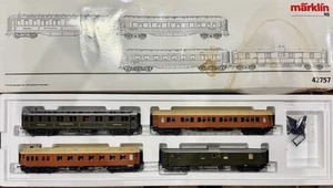 Märklin H0 42757 set carrozze passeggeri 4 pezzi "Gli anni Venti d'oro" / NEM confezione originale - Foto 1 di 1