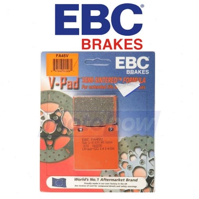 EBC Front Semi-Sintered V Brake Pads for 1980-1981 Honda CB750C Custom - sn Foto 1 de 4
