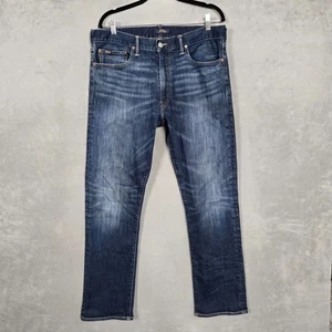 Polo Ralph Lauren The Hampton Relaxed Straight Dark Wash Jeans mens 36x32 - Picture 1 of 10