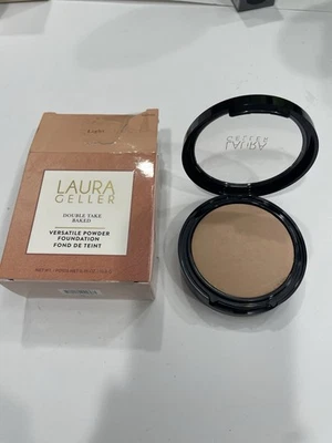 Laura Geller Double Take Baked Versatile Powder Foundation Light 0.35 oz - Image 1 of 4