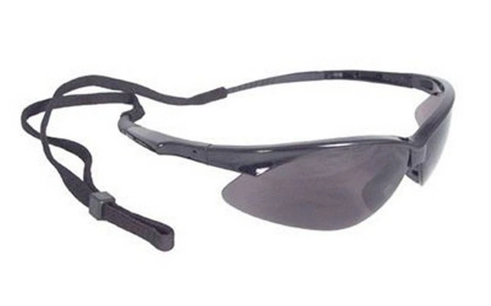 Gafas de tiro Radians Outback marco lente de humo con cordón para el cuello negro -OBO120CS Foto 1 de 1