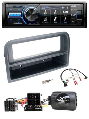 JVC Bluetooth Lenkrad USB DAB Autoradio für Fiat Croma 2005-2010 - Bild 1 von 4