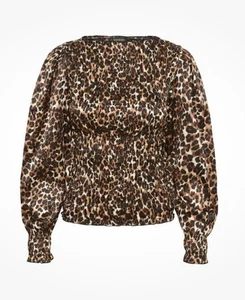SOAKED 30406754 Bluse / Beige Leopard / UVP 69,95€ / SPRING 2024/ 38-M - Bild 1 von 1