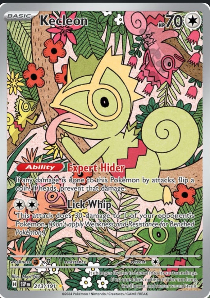 Kecleon 213/191 Illustration Rare -Surging Sparks - Pokemon TCG - image 1 of 1