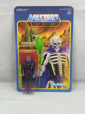 Figura de reacción Masters of the Universe Clear SCARE GLOW 3,75" Super7 - MOC MOTU Foto 1 de 4