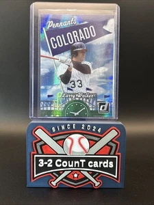 2023 Panini Donruss- #P8 Larry Walker Pennants - Picture 1 of 2