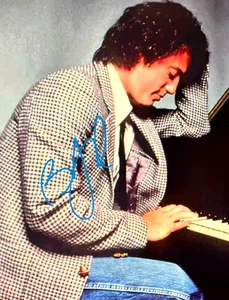 Auténtico autógrafo original firmado por Billy Joel (PIANO MAN) 8x10" con certificado de autenticidad - Imagen 1 de 4