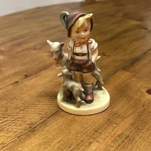 Hummel Goebel Figurine Little Goat Herder #200/0 TMK-2 Stamped Full Bee - Picture 1 of 10