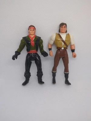 Figura de acción Tri-Star Pictures Hook Mattel 1991 y Kenner Robin Hood 1991 Foto 1 de 4