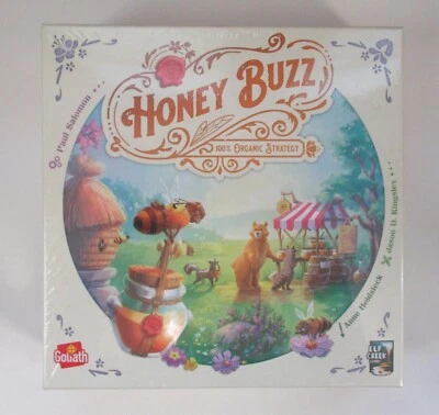 Honey Buzz Board Game 100% Organic Strategy 2023 Elf Creek Goliath NEW - Image 1 of 3