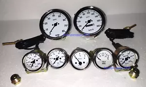 Smiths Temp F Oil temp F oil Fuel Volt Gauge Speedo0-180 kmh Tacho 0-80 100mm WC - Picture 1 of 4