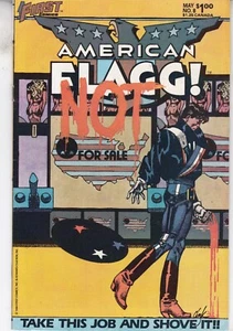 FIRST COMICS AMERICAN FLAGG! #6 MAY 1984 FAST P&P SAME DAY DISPATCH - Picture 1 of 1