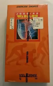Jogging Warm-Up VHS SEALED Watermarks Karl Lorimar 2-Tone Tape NO BARCODE VTG - Picture 1 of 9