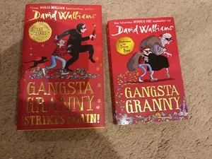 David Walliams Gangsta Granny & Gangsta Granny Strikes Again Hardback Bundle - Picture 1 of 4