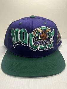 De colección IHL Minnesota Moose SnapBack Sombrero The G Cap ¡Nuevo Nunca Usado! - Imagen 1 de 7