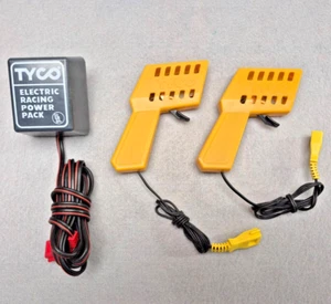 Vtg Tyco Power Supply and 2 Controllers Set HO Scale Slot Car--2 Sets Available - Picture 1 of 10