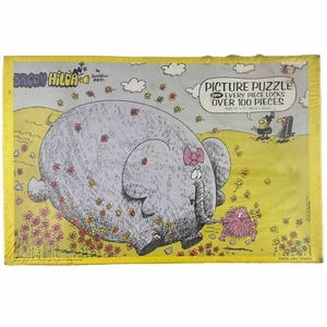 Besen Hilda von Russell Myers Puzzle Irwin und Freund 1977 100+ Teile neu versiegelt - Bild 1 von 6